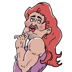 Impact Drag Queen Sticker By Central West Impact Drag Queen Sticker By Central West