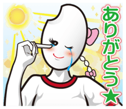 Rice girl: Fascinating emotions sticker #10179742