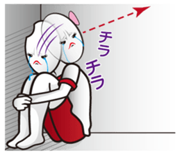 Rice girl: Fascinating emotions sticker #10179756