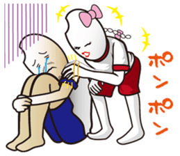Rice girl: Fascinating emotions sticker #10179775