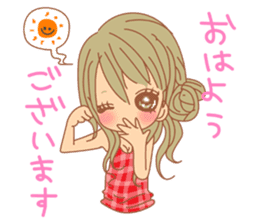 Girls - Japanese honorifics expression 2 sticker #10179776