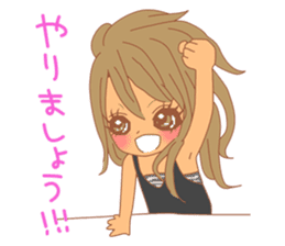 Girls - Japanese honorifics expression 2 sticker #10179788