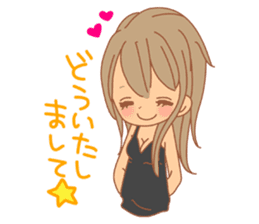 Girls - Japanese honorifics expression 2 sticker #10179792