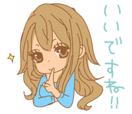 Girls - Japanese honorifics expression 2 sticker #10179801