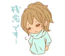 Girls - Japanese honorifics expression 2 sticker #10179807