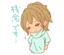 Girls - Japanese honorifics expression 2 sticker #10179807