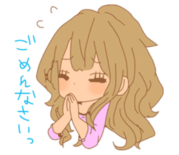 Girls - Japanese honorifics expression 2 sticker #10179812
