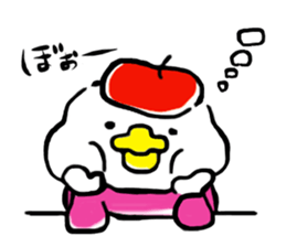 Beret duck sticker #10180022