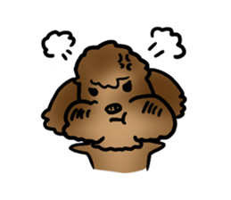 my sister's dog "sheep" sticker #10180057