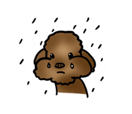 my sister's dog "sheep" sticker #10180059