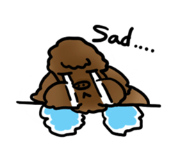 my sister's dog "sheep" sticker #10180070