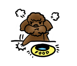 my sister's dog "sheep" sticker #10180091