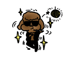 my sister's dog "sheep" sticker #10180094