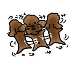 my sister's dog "sheep" sticker #10180095