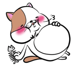 Fat cat Mr.TABO sticker #10180308