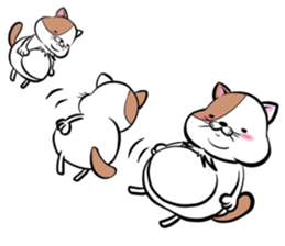 Fat cat Mr.TABO sticker #10180331