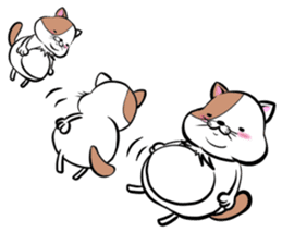 Fat cat Mr.TABO sticker #10180331