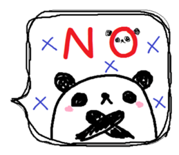 PANDA-TARO 2 -ver.tempt- sticker #10180760