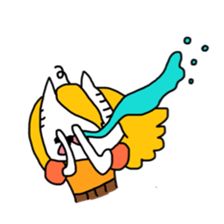 nyaniheisan princess version sticker #10180800