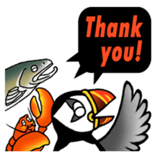 Norwegian Sea animals sticker #10181216