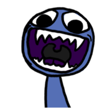 Big Eyes Guy sticker #10181311