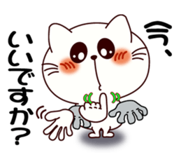 Sign language of a respect language sticker #10181461