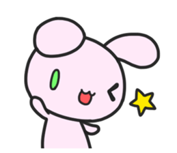 Two rabbit sticker #10181536