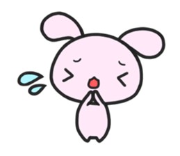 Two rabbit sticker #10181540