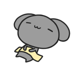 Two rabbit sticker #10181544