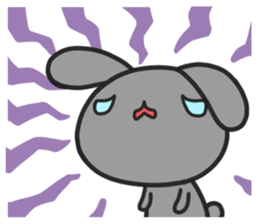 Two rabbit sticker #10181545