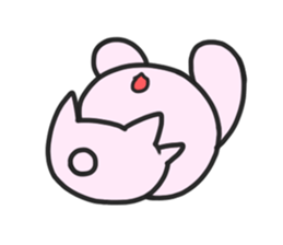 Two rabbit sticker #10181553