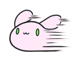 Two rabbit sticker #10181559