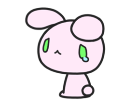 Two rabbit sticker #10181568