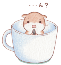 mofumofu hamham sticker #10181671