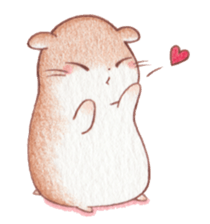 mofumofu hamham sticker #10181684