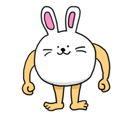 RABBIT MAN2 sticker #10181736