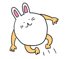 RABBIT MAN2 sticker #10181741