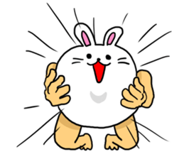 RABBIT MAN2 sticker #10181748