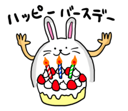 RABBIT MAN2 sticker #10181749