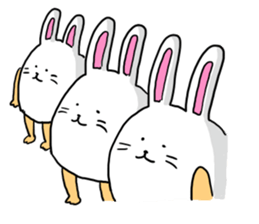 RABBIT MAN2 sticker #10181755