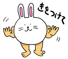 RABBIT MAN2 sticker #10181757