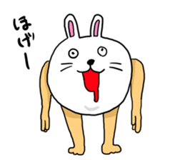 RABBIT MAN2 sticker #10181758