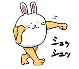 RABBIT MAN2 sticker #10181760