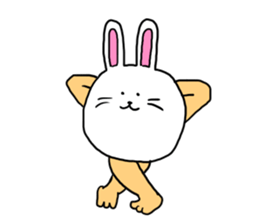 RABBIT MAN2 sticker #10181761