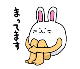 RABBIT MAN2 sticker #10181769