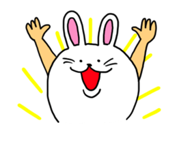 RABBIT MAN2 sticker #10181772