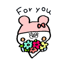 cute ponpoko sticker sticker #10181843