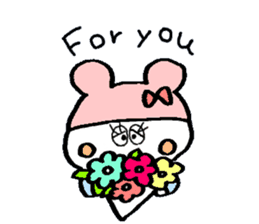 cute ponpoko sticker sticker #10181843