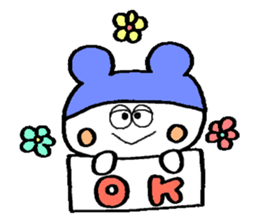 cute ponpoko sticker sticker #10181851