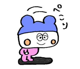 cute ponpoko sticker sticker #10181853